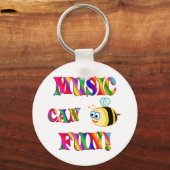 Musik ist Spaß Schlüsselanhänger (Vorderseite)