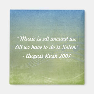 Musik ist überall in unserem Magnet