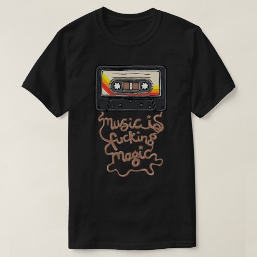 Musik ist zauberhaft T-Shirt (Design vorne)