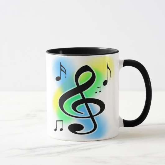 Musik-Kaffee-Tasse Tasse (Rechts)
