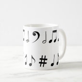 MUSIK KAFFEETASSE (VorderseiteRechts)
