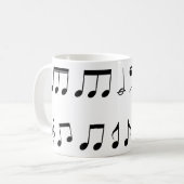 MUSIK KAFFEETASSE (Vorderseite Links)