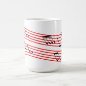 Musik Kaffeetasse (Mittel)