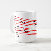Musik Kaffeetasse (Vorderseite Links)
