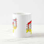 Musik Kaffeetasse (Mittel)