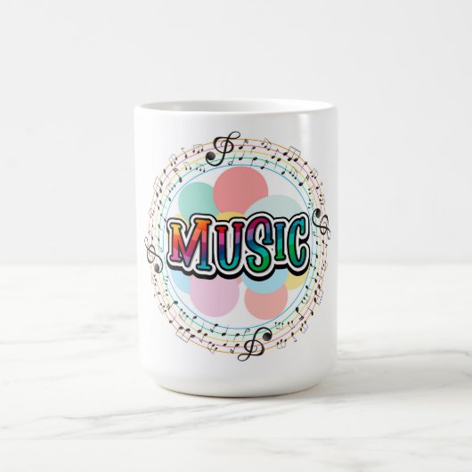 Musik Kaffeetasse (Mittel)