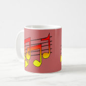 Musik Kaffeetasse (Vorderseite Links)