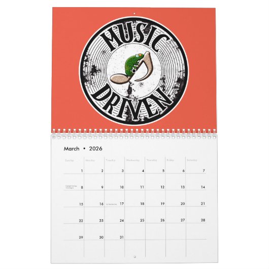 Musik Kalender (Mär 2026)