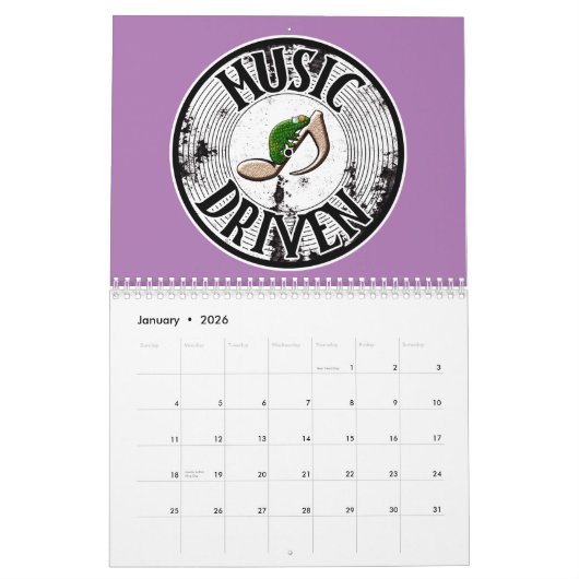 Musik Kalender (Jan 2026)