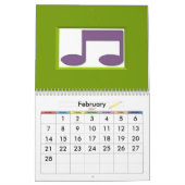 Musik-Kalender 2011 Kalender (Feb 2027)