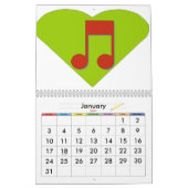 Musik-Kalender 2011 Kalender (Jan 2027)