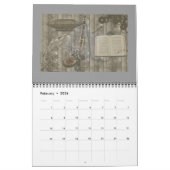 Musik-Kalender-Fantasieserenade-laufendes Jahr Kalender (Feb 2026)