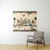 MUSIK, Kaninchen, Hund - MUSIK, MITTELALTERLICHE B Wandteppich (Beispiel (Horizontal))