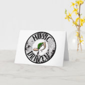 Musik Karte (Gelbe Blume)