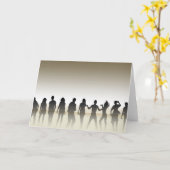 MUSIK KARTE (Gelbe Blume)