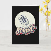 Musik Karte (Gelbe Blume)