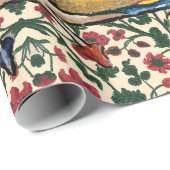 MUSIK, KATZSPIELORGAN, MEDIEVAL BESTIARY MUSIC GESCHENKPAPIER (Rolleneckpunkt)