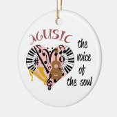 Musik Keramik Ornament (Links)