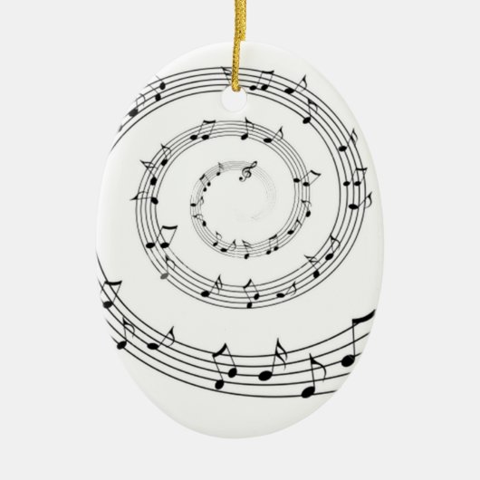 Musik Keramikornament (Vorne)