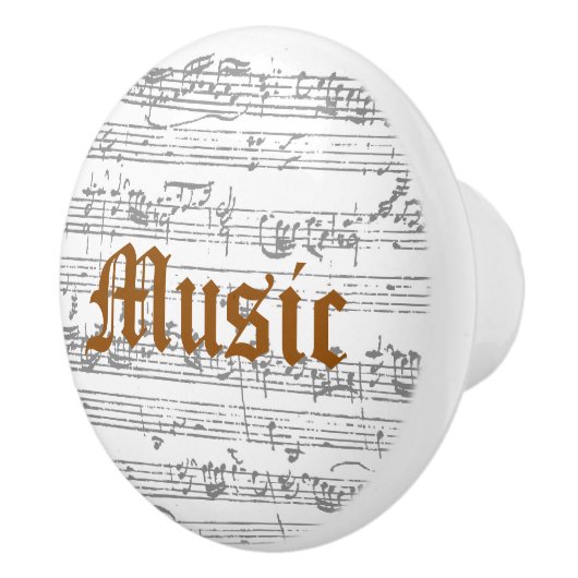 Musik-Keramikzug Keramikknauf (Rechts)