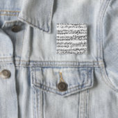 Musik-Kerbe von Johann Sebastian Bach Button (Beispiel)
