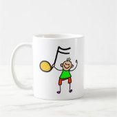 Musik-Kind Kaffeetasse (Links)