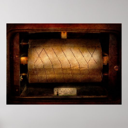 Musik - Klavier - Binärkode Poster (Vorne)