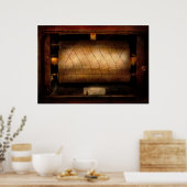 Musik - Klavier - Binärkode Poster (Küche)