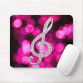 Musik-Klavier Gclef Mousepad (Mit Mouse)