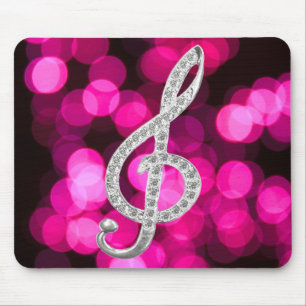 Musik-Klavier Gclef Mousepad