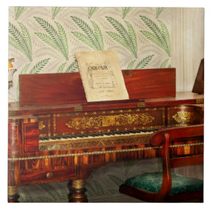 Musik - Klavier - Kleiner Stutzflügel Fliese