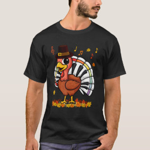 Musik Klavierlehrer Musik Türkei Kostüm glücklich T-Shirt