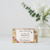 Musik-Klavierstunde-Visitenkarte Visitenkarte (Stehend Vorderseite)