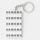 Musik: Klaviertastatur Schlüsselanhänger (Rückseite)