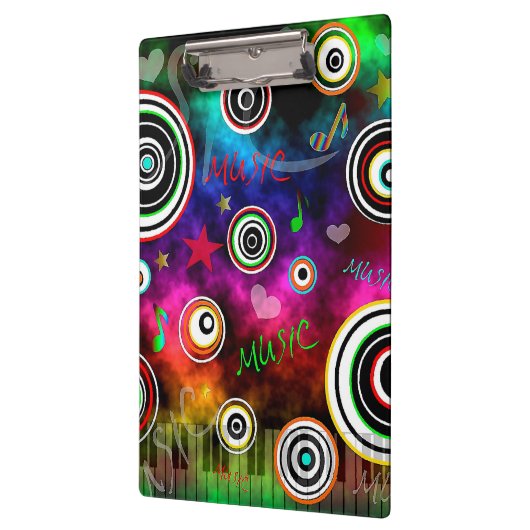 Musik Klemmbrett (Links)