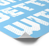 Musik klingt besser mit Ihrem Typografikangebot Poster (Ecke)