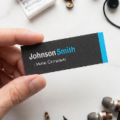 Musik-Komponist - Personal Aqua Blue Mini Mini Visitenkarte