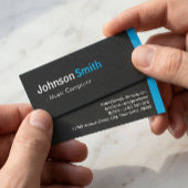 Musik-Komponist - Personal Aqua Blue Mini Visitenkarte