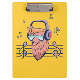 Musik Kunst, Dichtung und Musik Klemmbrett