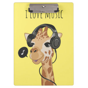 Musik Kunst Ich Liebe Musik Klemmbrett