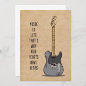 Musik Kunst Musik Das Leben Save The Date (Vorne/Hinten)