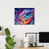 Musik Kunst Poster (Heimbüro)
