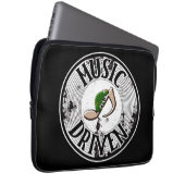 Musik Laptopschutzhülle (Vorne Rechts)