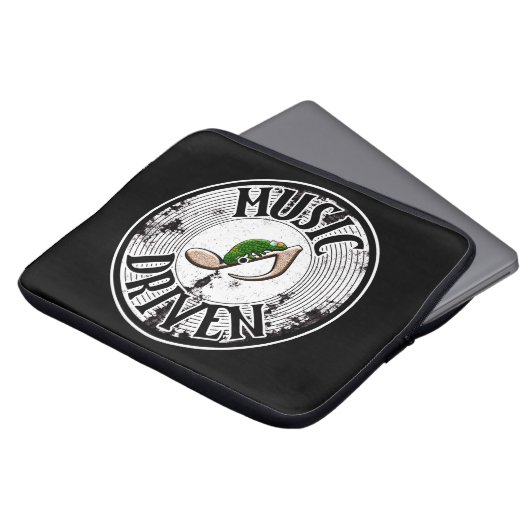 Musik Laptopschutzhülle (Vorne Oben)