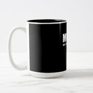 Musik lässt die Menschen zusammenkommen Zweifarbige Tasse