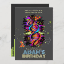 Musik läuft am Geburtstag in Ihrer DNA