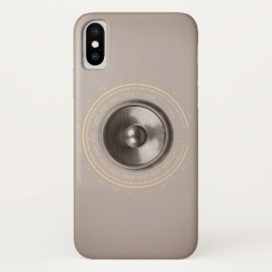 Musik-Lautsprecher und Retroradio Case-Mate iPhone Hülle