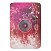 Musik-Lautsprecher und Spritzer Badematte (Vorderseite Vertikal)