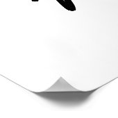 Musik = Leben Poster (Ecke)