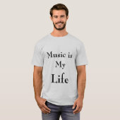 Musik, Leben T-Shirt (Vorne ganz)